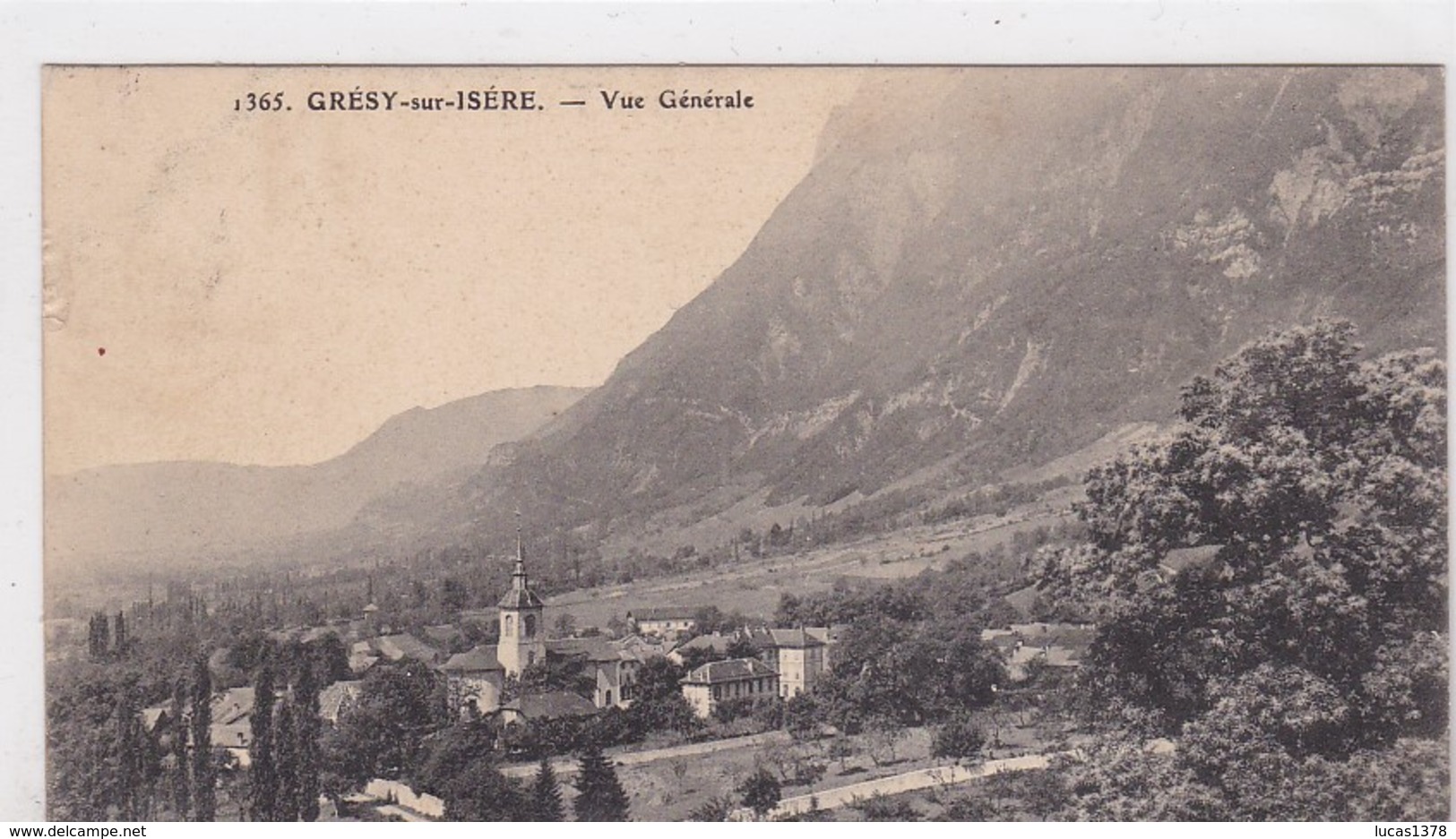 73 / GRESY SUR ISERE / VUE GENERALE - Gresy Sur Isere