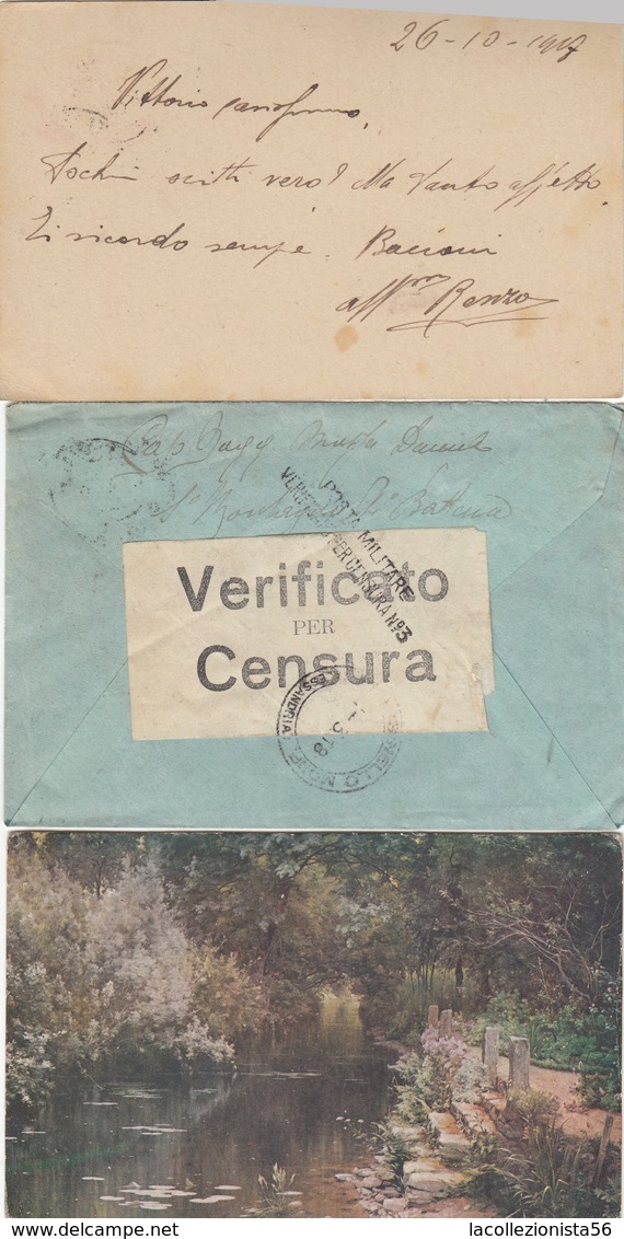 9769-N°. 3 PEZZI 1° GUERRA-"POSTA MILITARE-111" - 1917-18-19 - Storia Postale