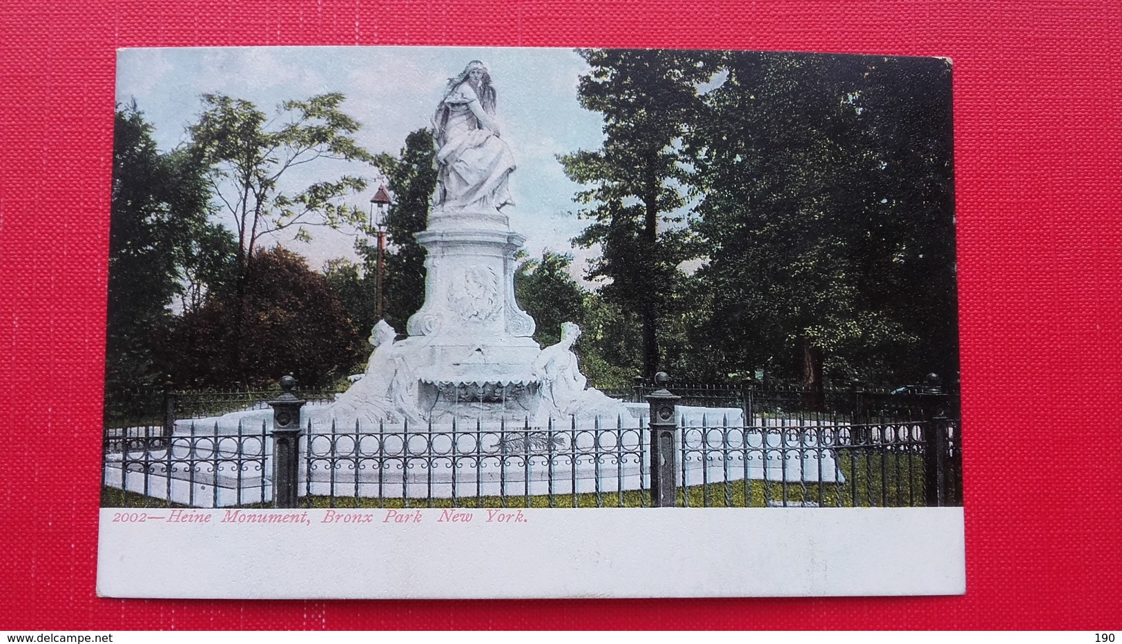 Heine Monument,Bronx Park,New York - Bronx