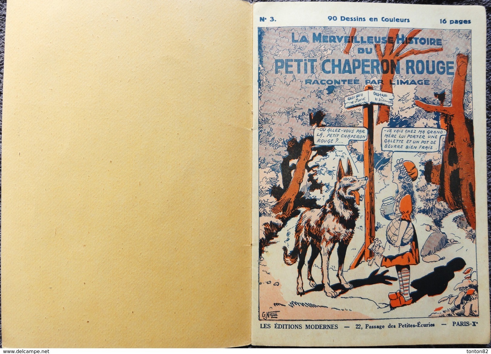 Le Petit Chaperon Rouge - ( BD ) - Les Éditions Modernes - 1901-1940