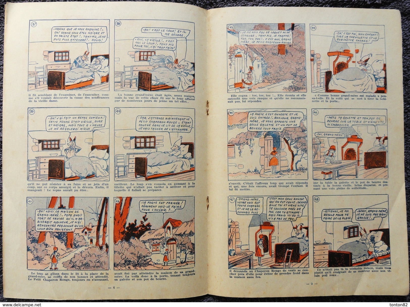 Le Petit Chaperon Rouge - ( BD ) - Les Éditions Modernes - 1901-1940