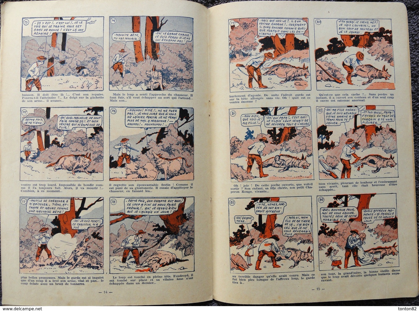 Le Petit Chaperon Rouge - ( BD ) - Les Éditions Modernes - 1901-1940