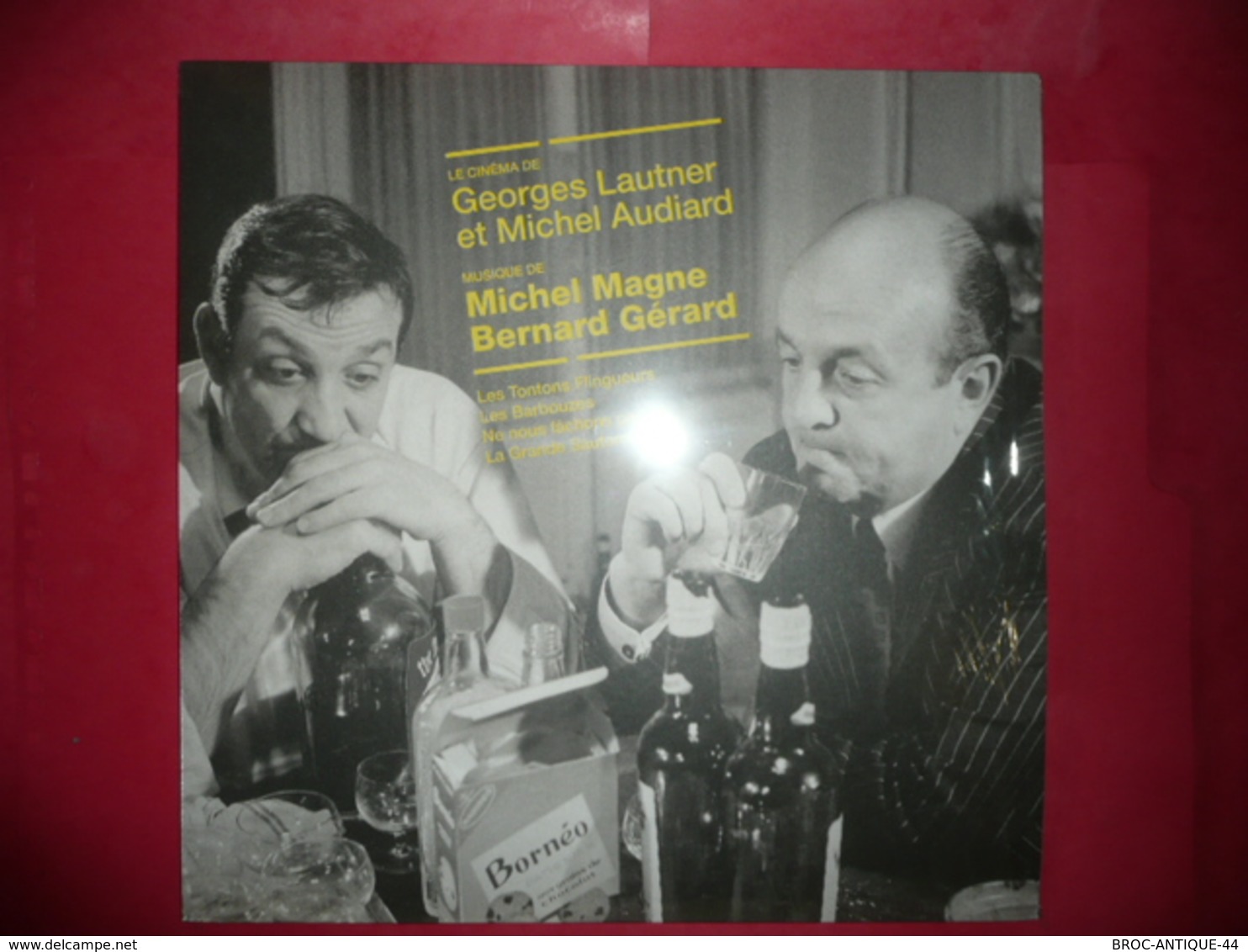 LP N°3729 - LE CINEMA DE GEORGES LAUTNER & MICHEL AUDIARD - MUSIQUE DE MICHEL MAGNE & BERNARD GERARD - Filmmusik