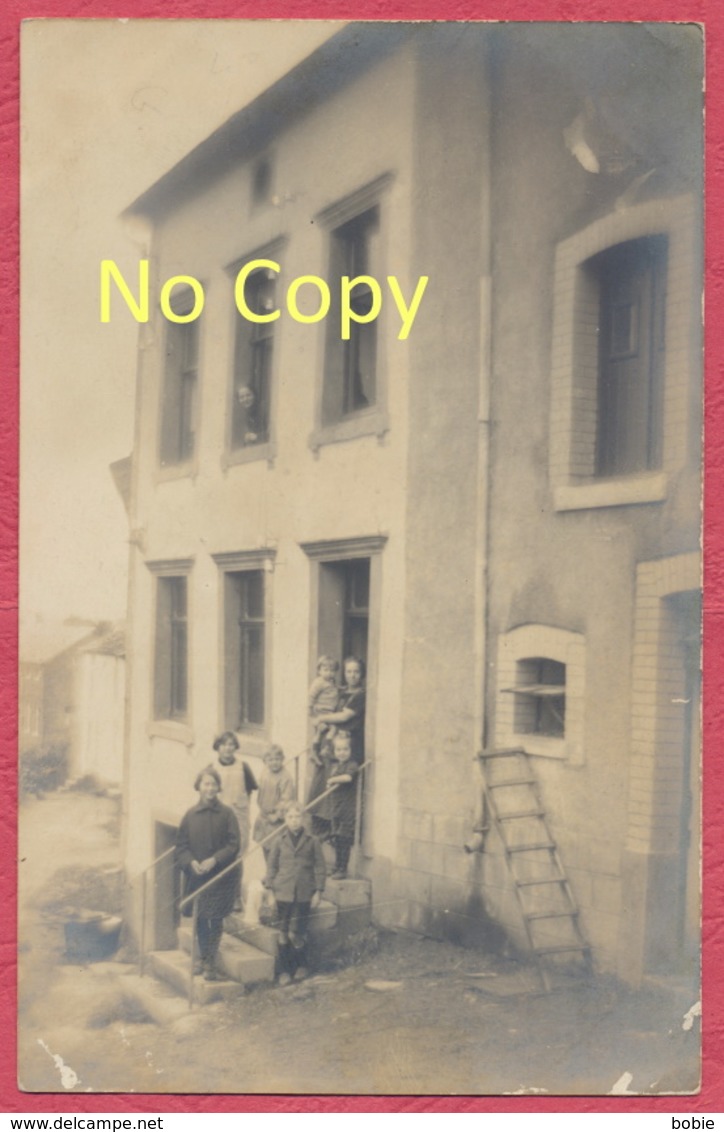 Houffalize Belgique : Carte Photo D'une Habitation Désignée " Nostra Casa " Occupants Origine Italie En Visuel De 1925 - Houffalize