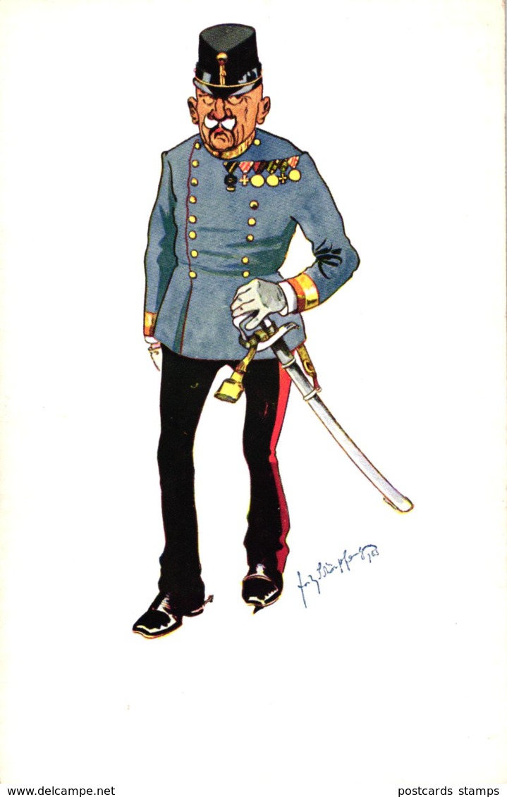 Militär, Soldat, Sign. Schönpflug - Schoenpflug, Fritz