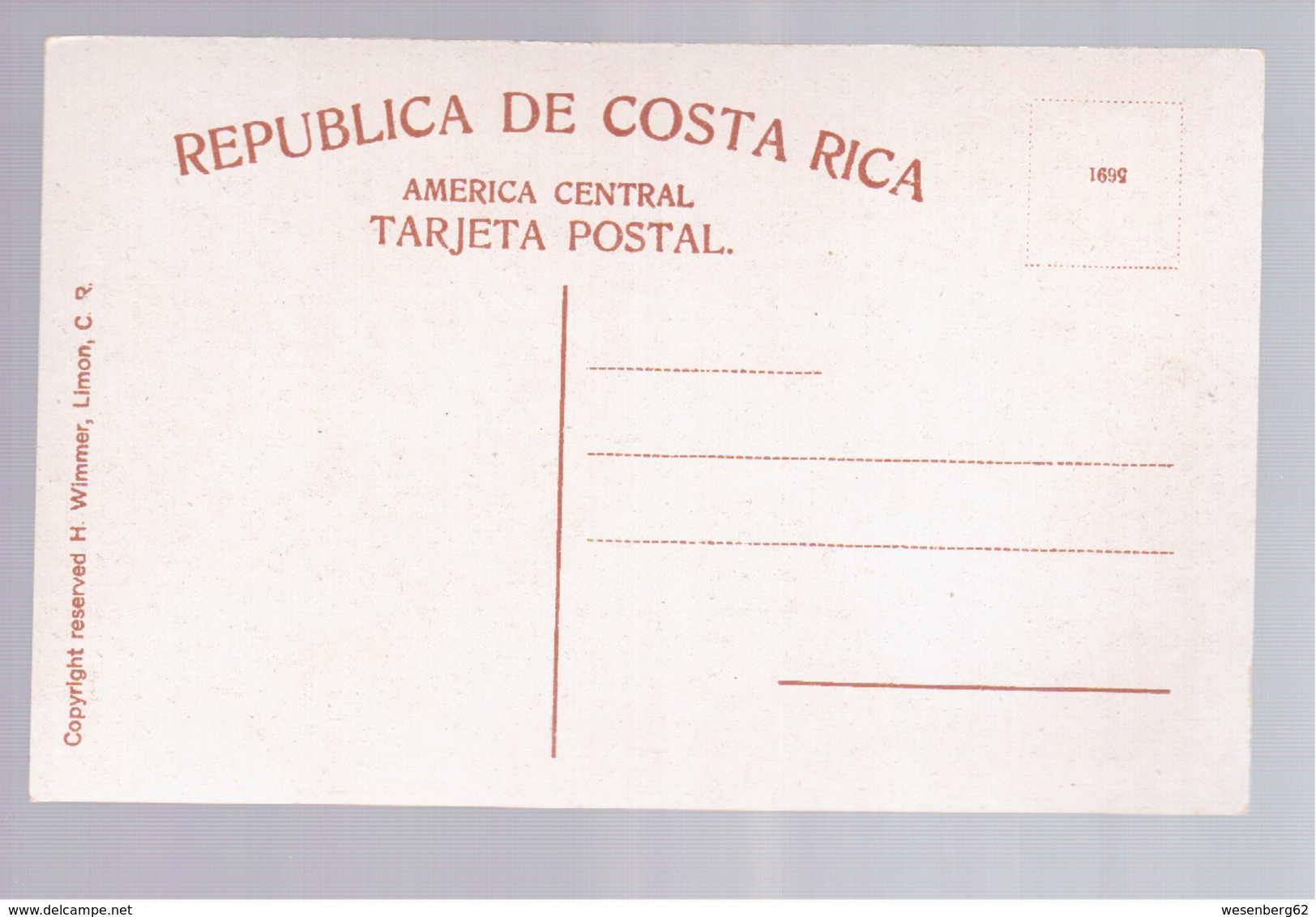 Costa Rica Harvesting 5 Year Old Cocoa Ca 1920 Old Postcard - Costa Rica