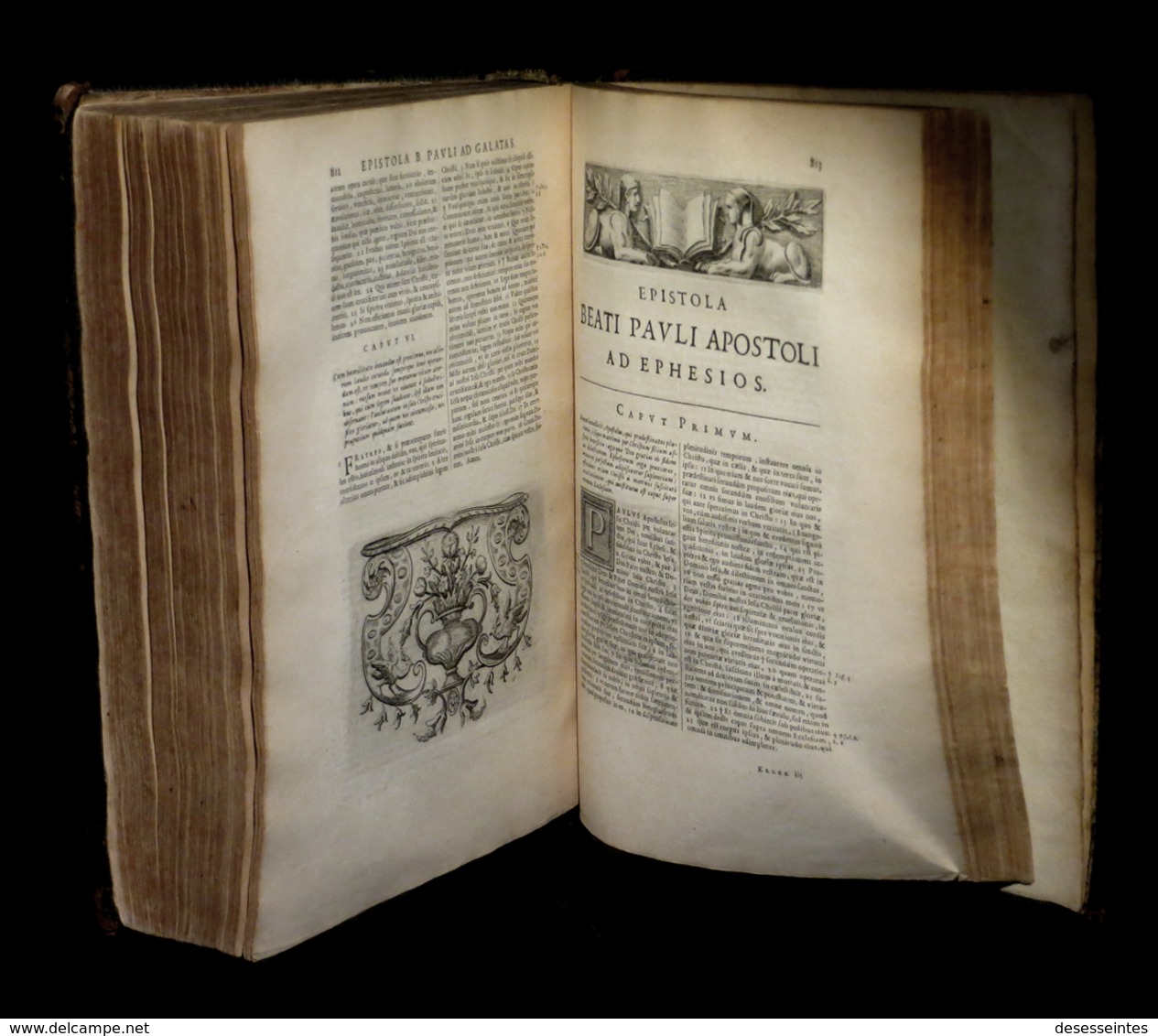 [RELIURE BINDING BIBLE] Biblia Sacra. 1653. In-4. - Before 18th Century