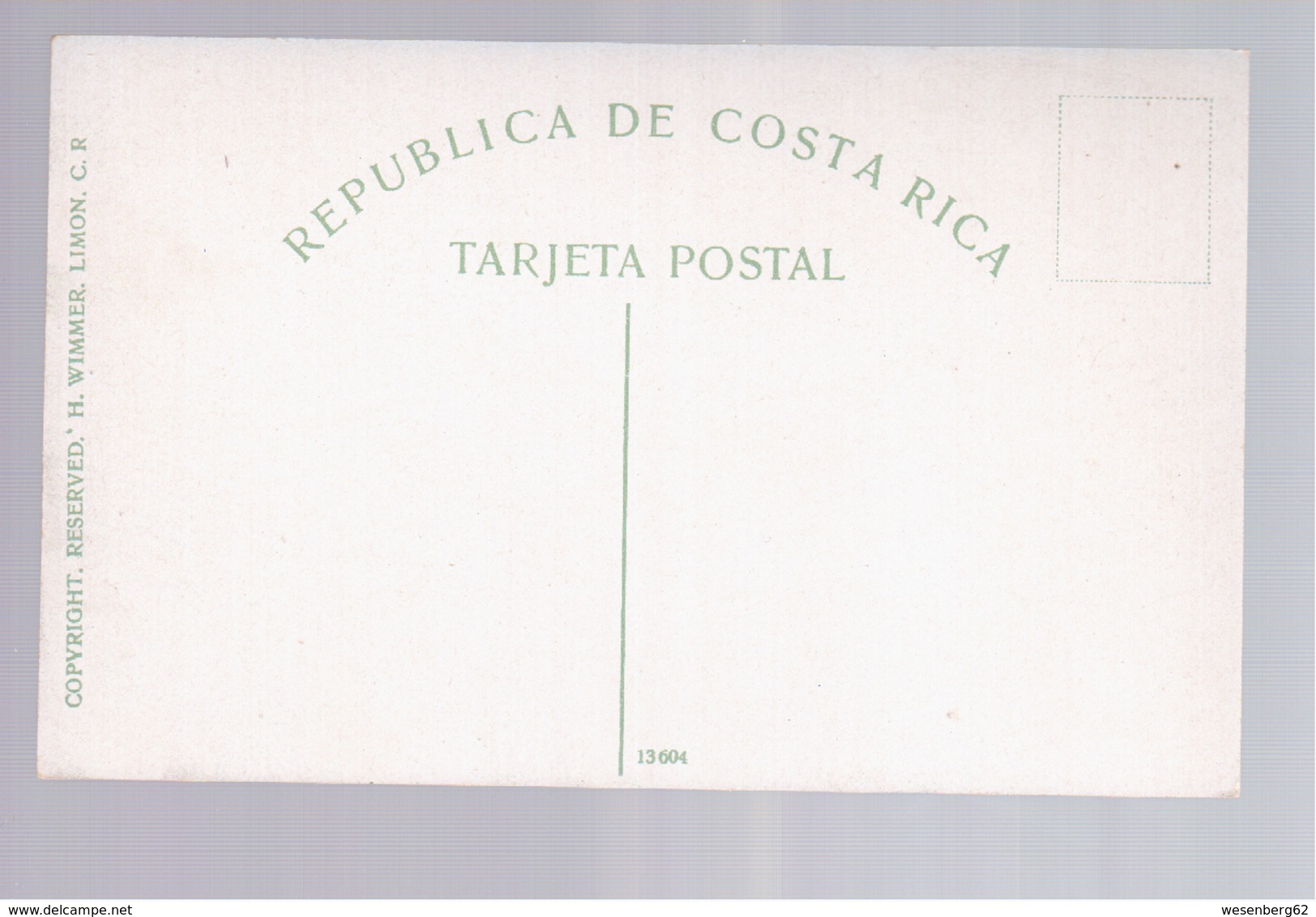 Costa Rica In The Crater Of Volcano "Irazu"  Ca 1920 Old Postcard - Costa Rica