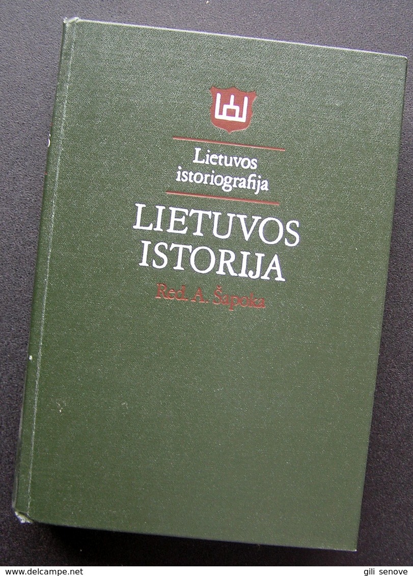 Lithuanian Book / Lietuvos Istorija By Šapoka 1989 - Cultural