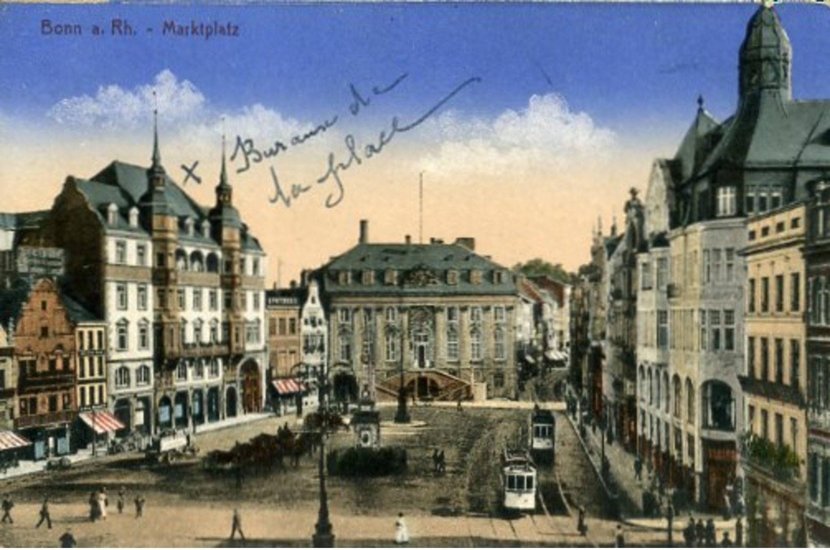 Bonn Marktplatz Rathaus - Bonn