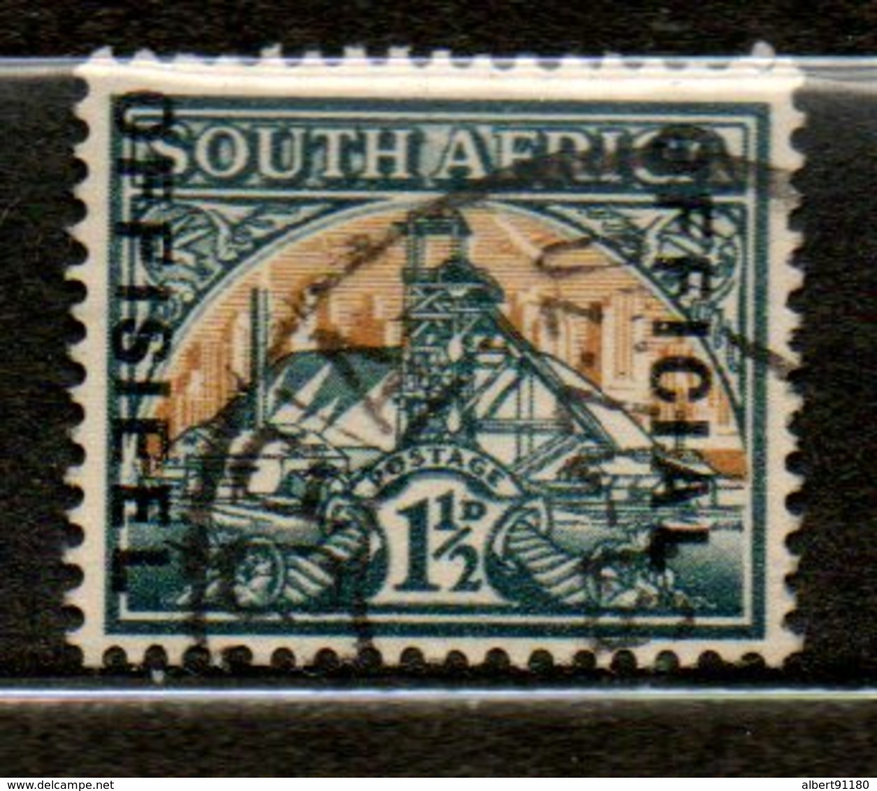 AFIQUE DU SUD Service 1937 N° 38 - Dienstzegels