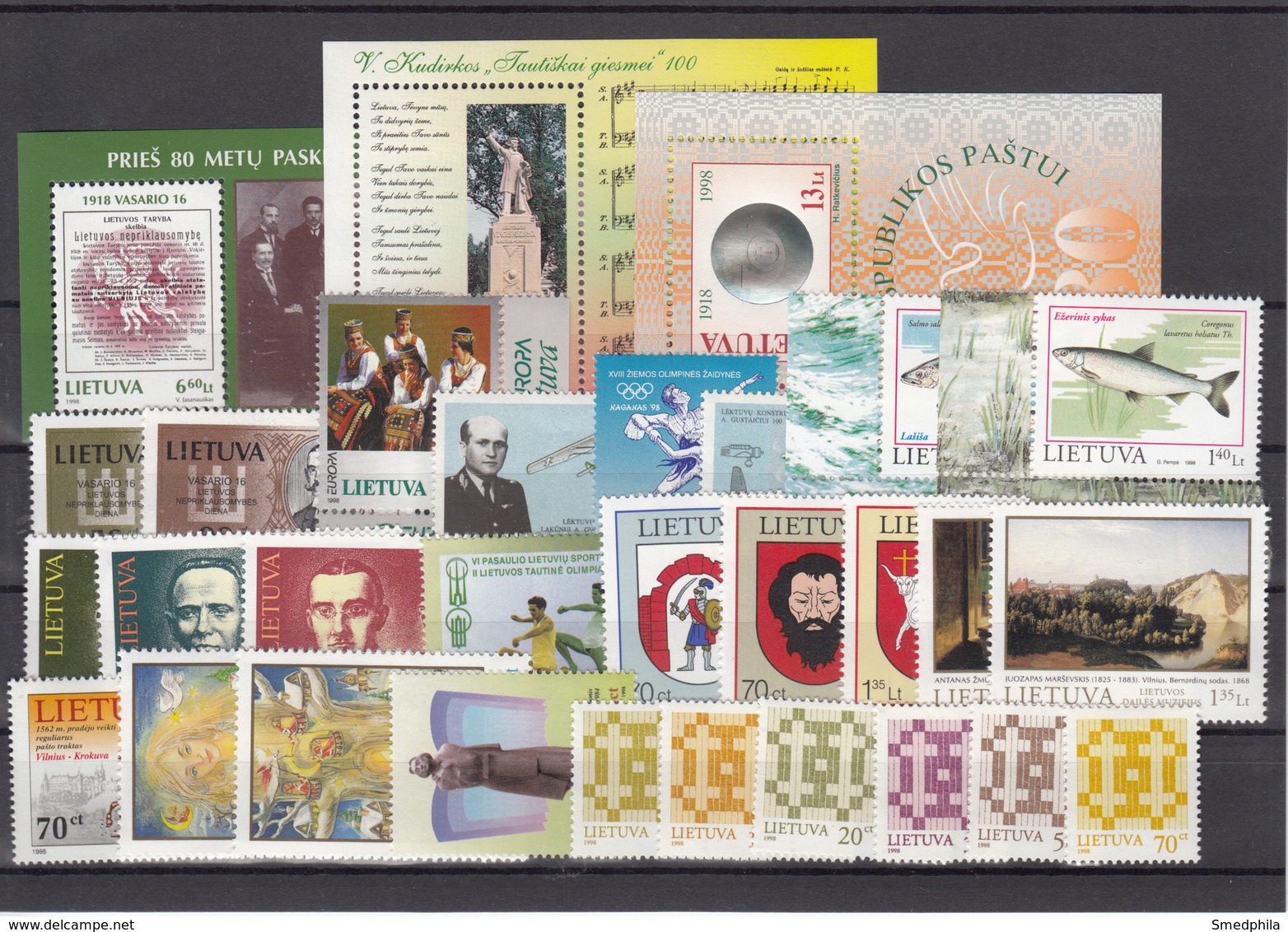 Lithuania 1998 - Full Year MNH ** - Lituanie