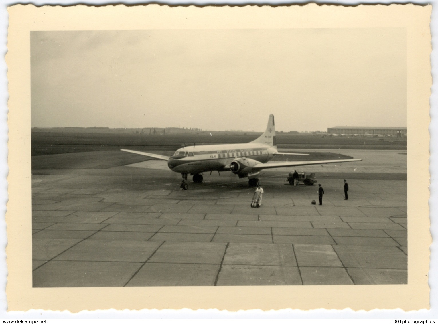 Avion De Ligne, Ensemble De 9 Photographies Originales D'époque KLM The Flying Dutchman FG0785 - Aviation