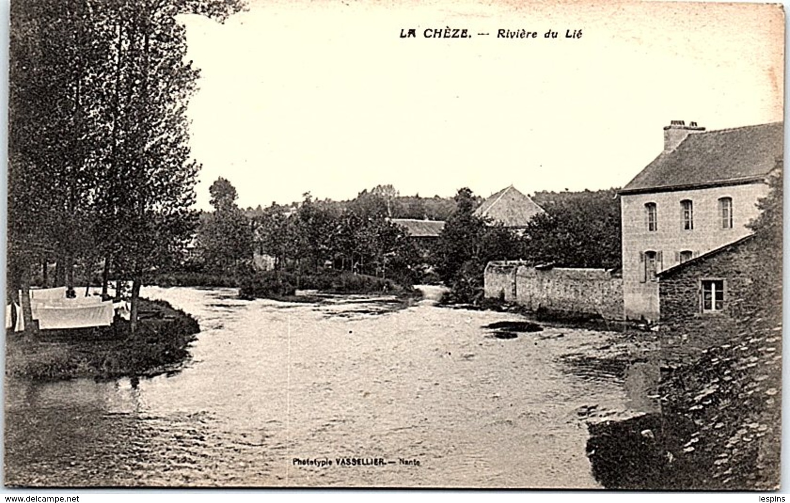 22 - La CHEZE --  Rivière Du Lié - La Chèze