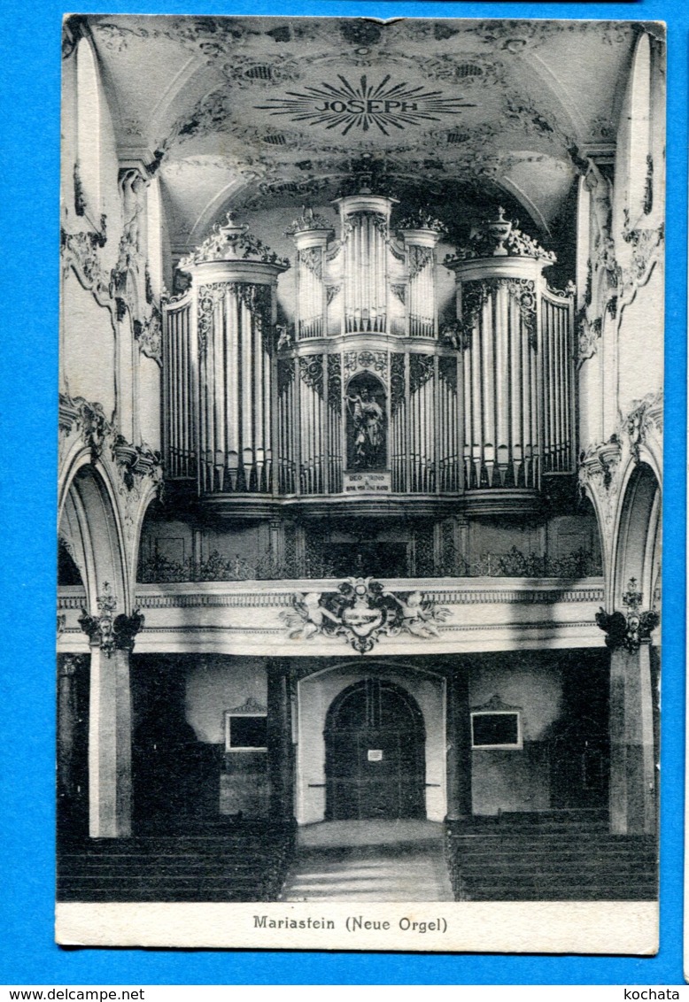 NY758, Mariastein, Neue Orgel, Orgue, Joseph,C. Lang, Circulée 1909 - Metzerlen-Mariastein