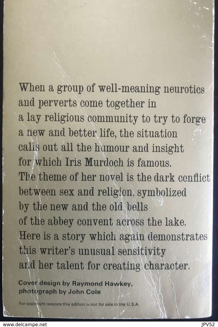 (169) Iris Murdoch - The Bell - 1958 - 315p. - Penguin Books - Altri & Non Classificati