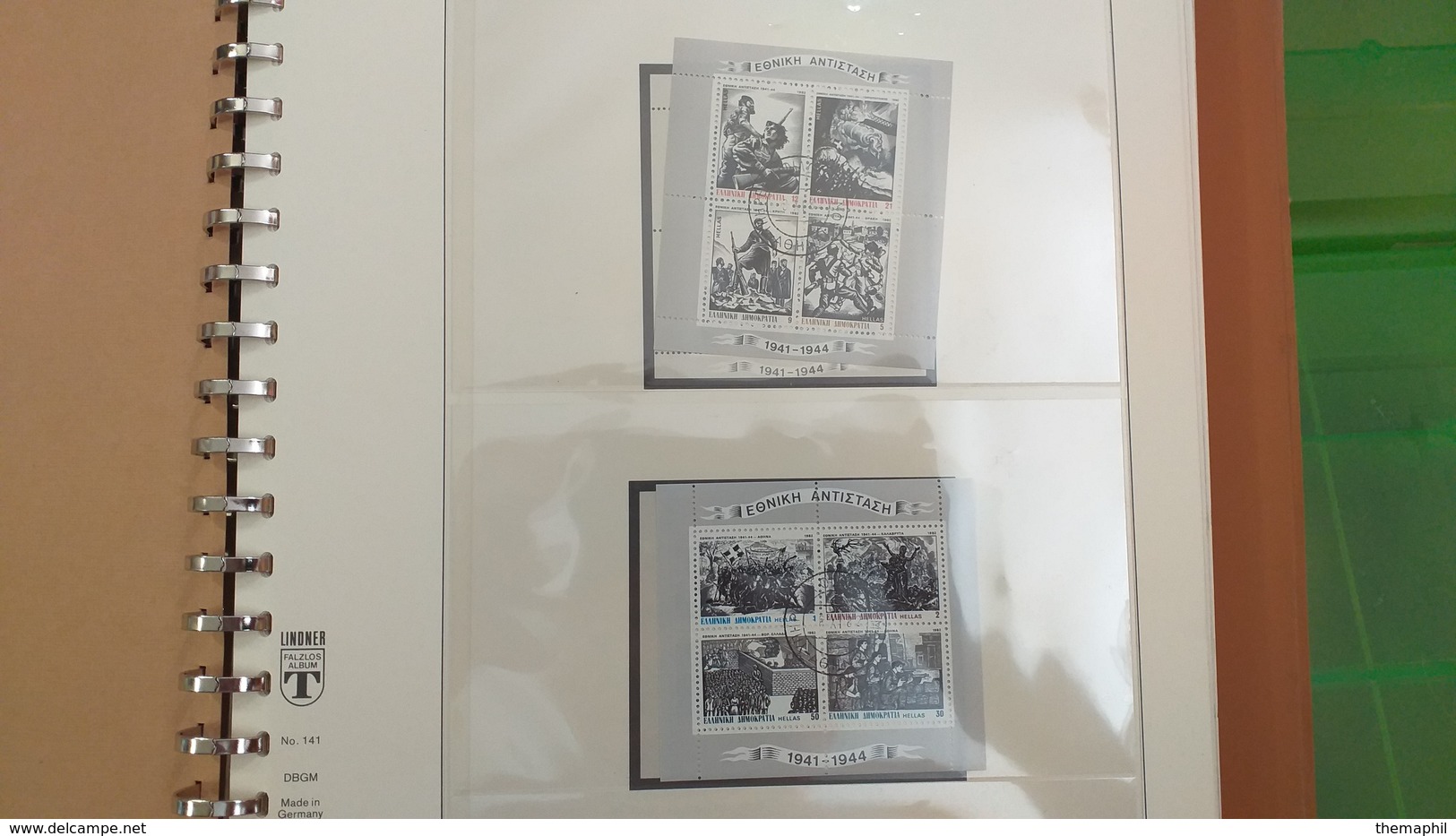 Lot N° TH.394  EUROPE Un Album De Timres Obliteres - Collections (en Albums)