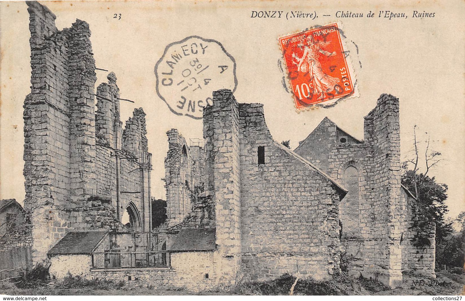 LOT DE 1000 CARTES POSTALES ANCIENNES DE CHATEAUX DE FRANCE - QUELQUES EXEMPLES ( petite collection)