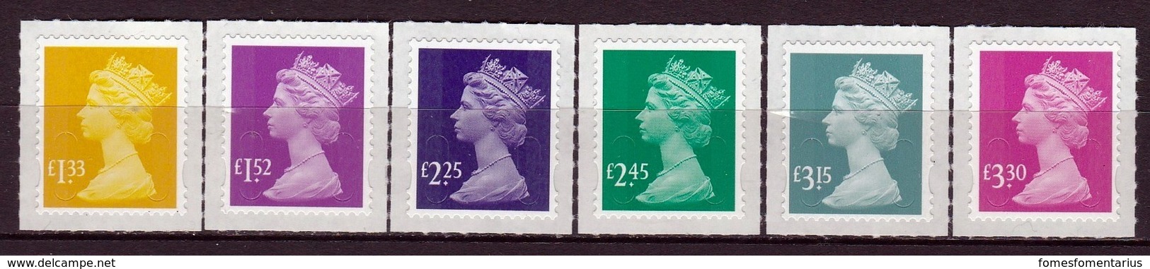 Timbres  Neufs ** Reine Elisabeth 2 Autoadhésifs - Ungebraucht