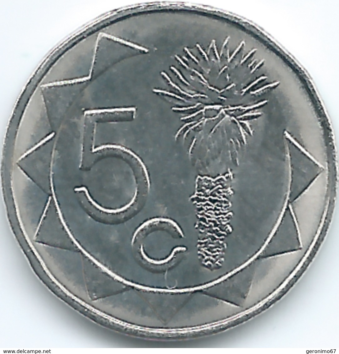 Namibia - 2002 - 5 Cents - KM1 - Namibia