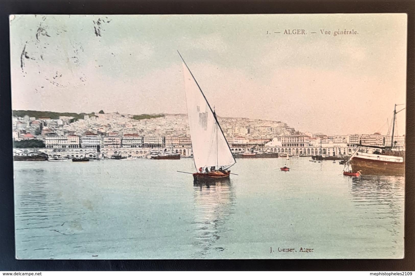 ALGER - Vue Générale (1909) - Carte Postale - Algeri