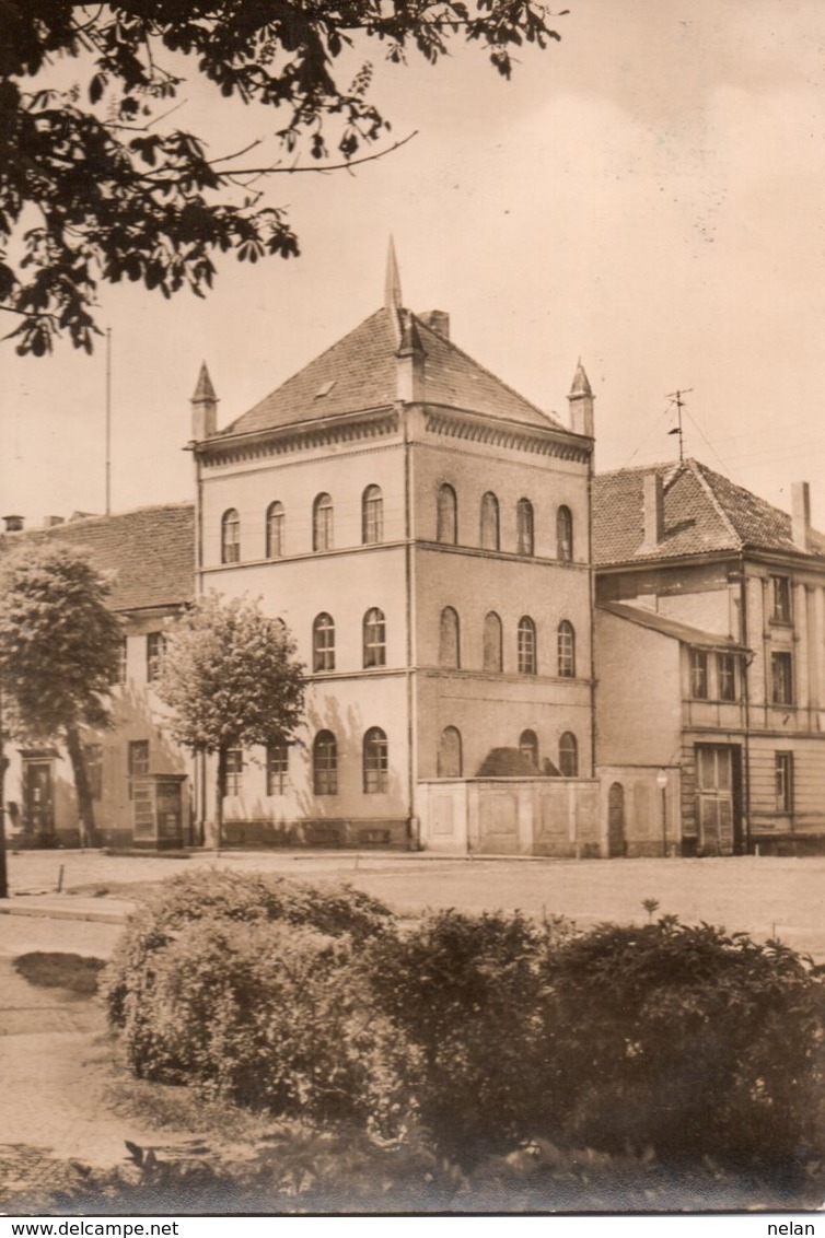 OSCHERSLEBEN-BODE-RATHAUS-REAL PHOTO - Oschersleben