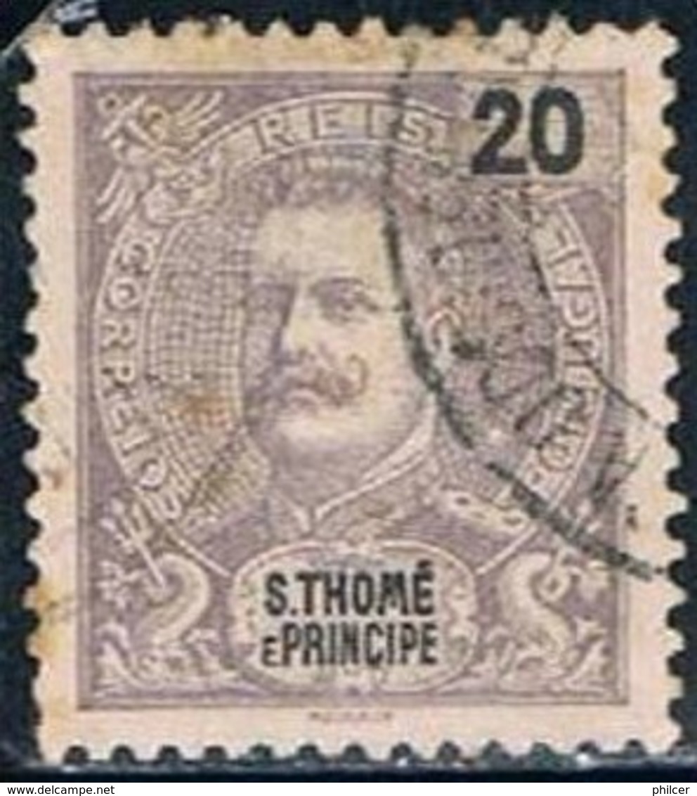 S. Tomé, 1898/901, # 47, Used - St. Thomas & Prince