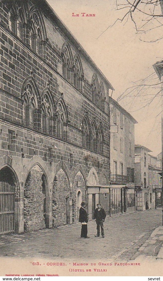 CORDES - La Maison Du Grand Fauconnier - Cordes