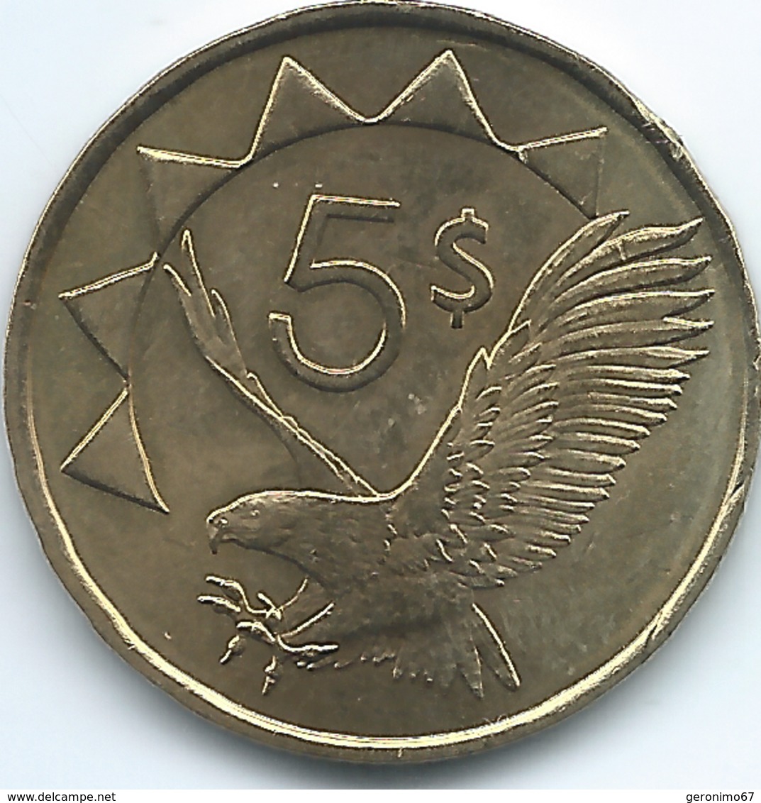 Namibia - 1993 - 5 Dollars - KM5 - Namibia