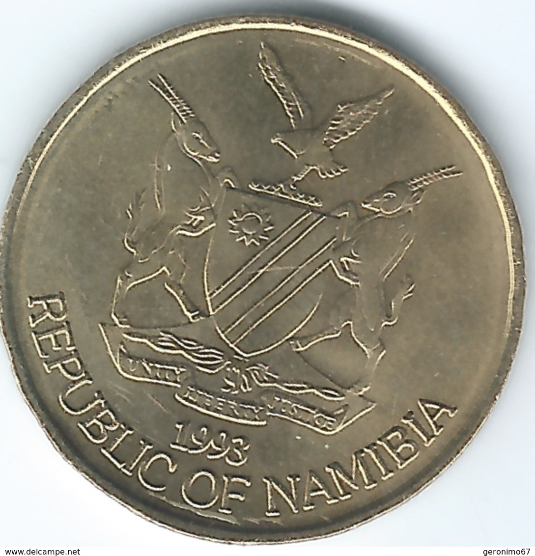 Namibia - 1993 - 5 Dollars - KM5 - Namibia