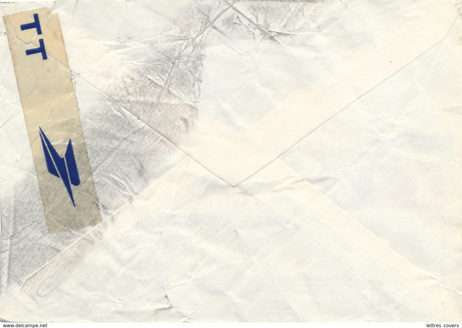 Enveloppe Réparée Avec Lettre D'EXCUSE De LA¨POSTE - Marianne De Briat - Accident Acheminement BORDEAUX CTC Gironde - Lettres Accidentées