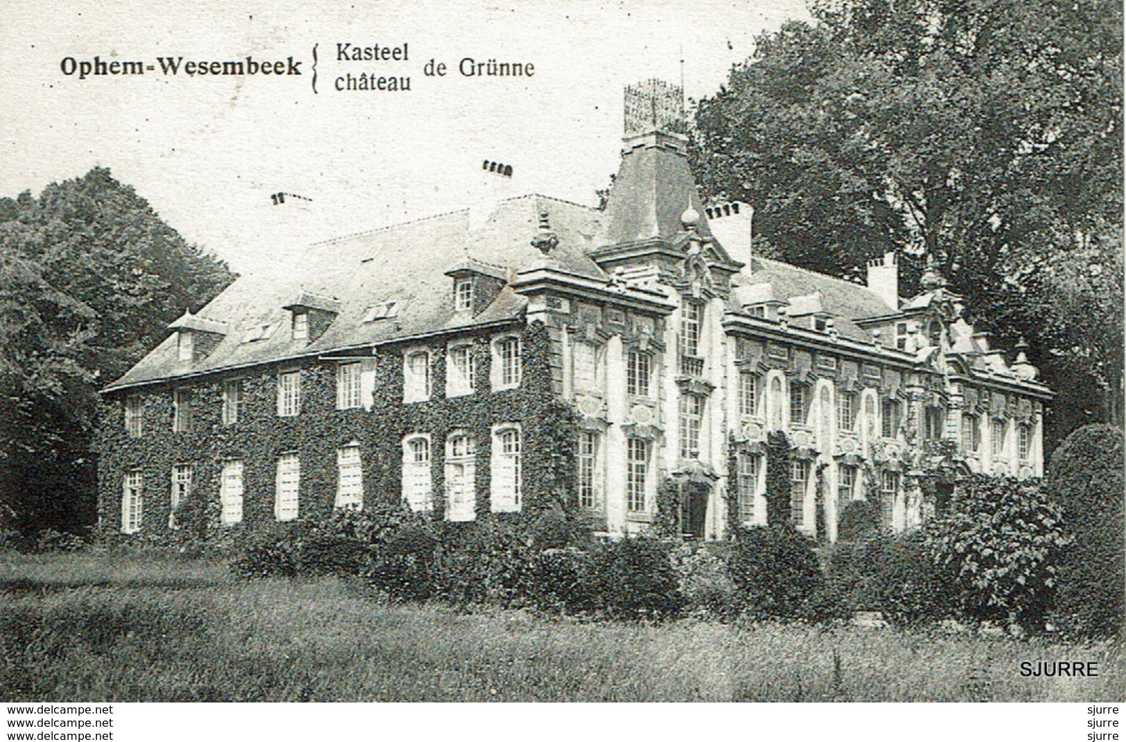 Wezembeek-Oppem - Kasteel De Grünne - Château - Ophem-Wesembeek - Wezembeek-Oppem