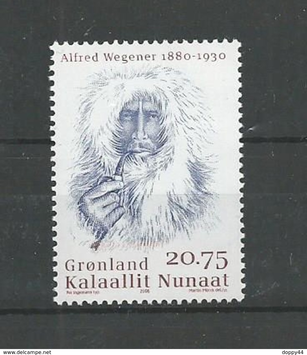 GROENLAND  TP NEUF  ALFRED WEGENER  EMIS  EN 2006. - Unused Stamps
