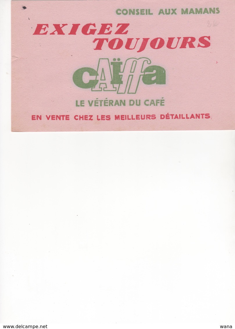 Buvard Café Caiffa - Café & Thé
