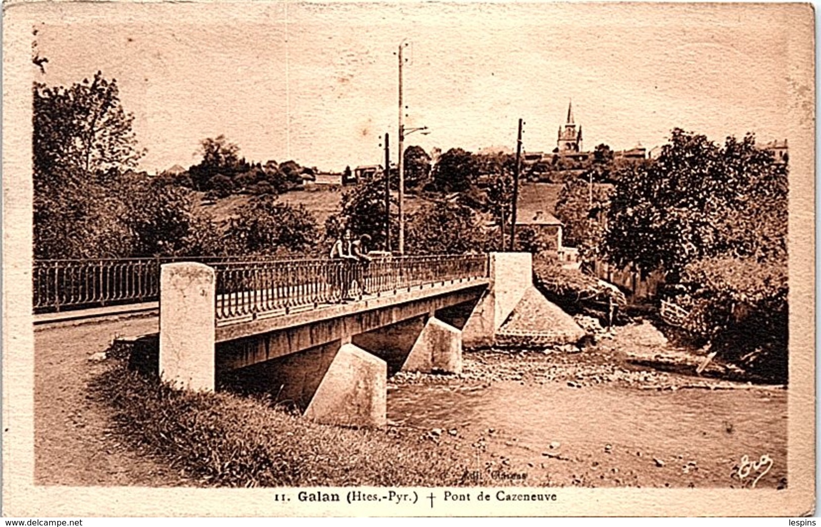 65 - GALAN --  Pont De Cazeneuve - Galan