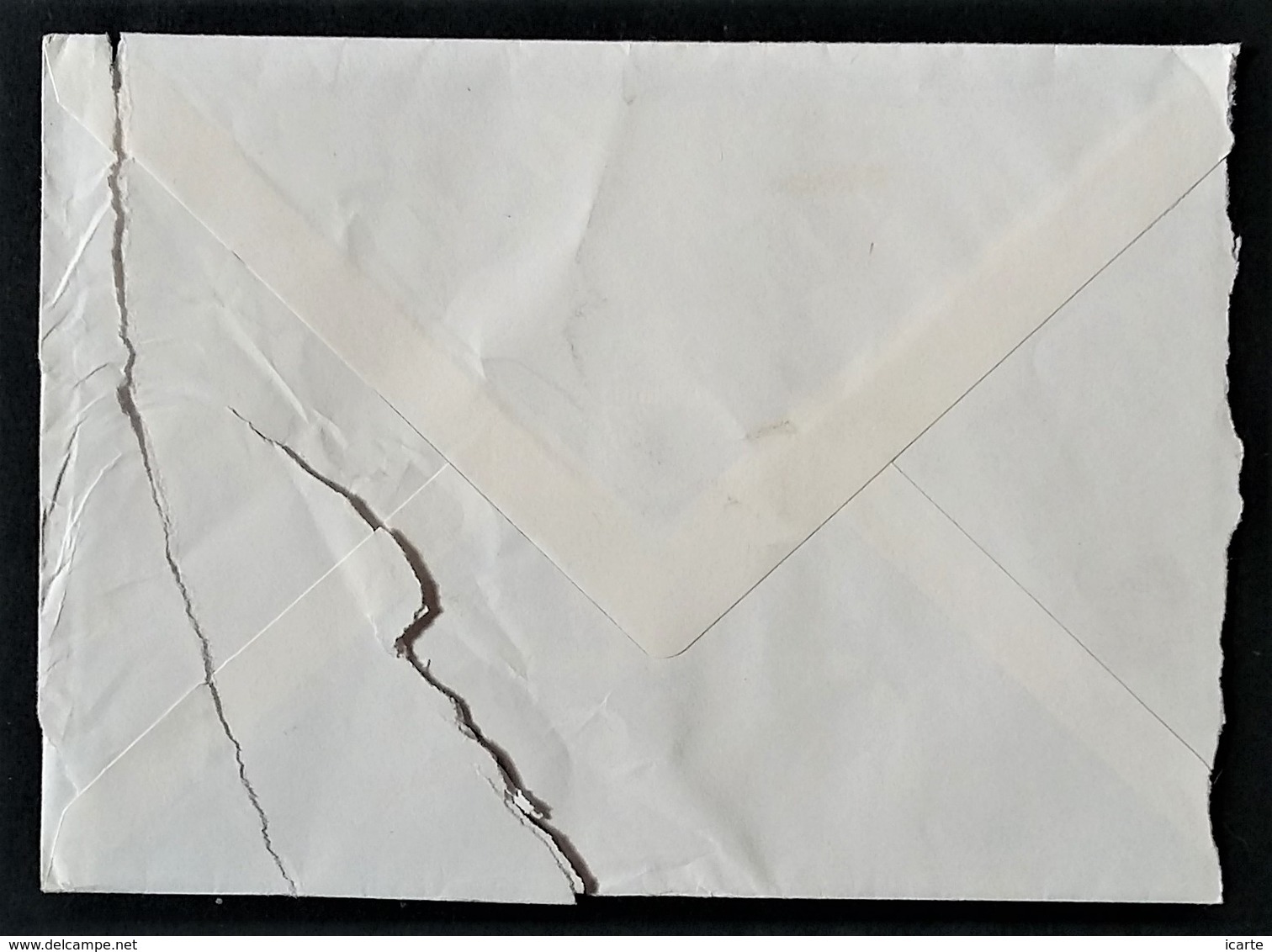 Enveloppe De Marseille à Castelnau-le-Lez 1983 Détériorée + Lettre D'excuses Centre De Tri Postal Automatique Marseille - Cartas Accidentadas