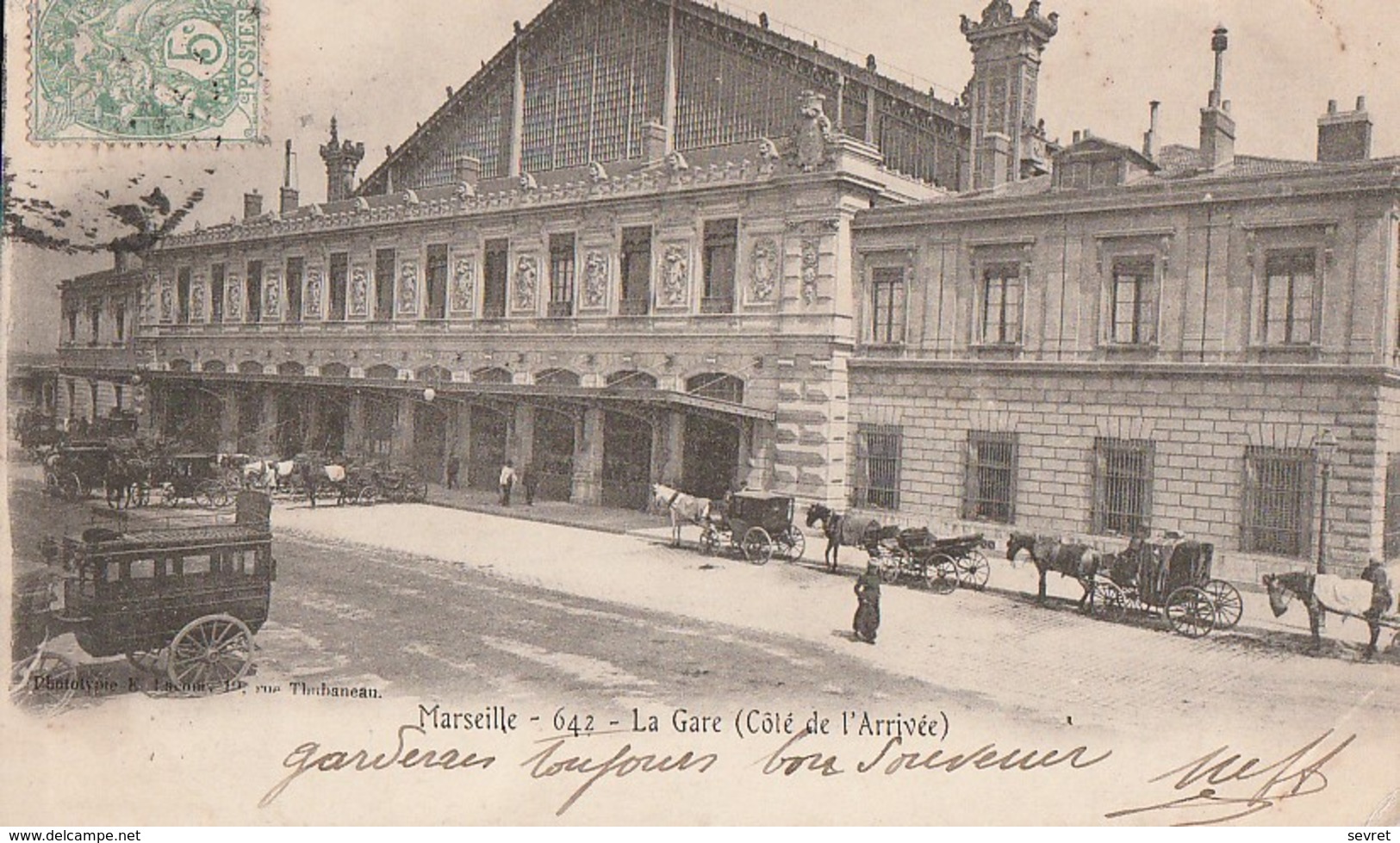 MARSEILLE  -    La Gare (Côté De L'Arrivée) - Estación, Belle De Mai, Plombières