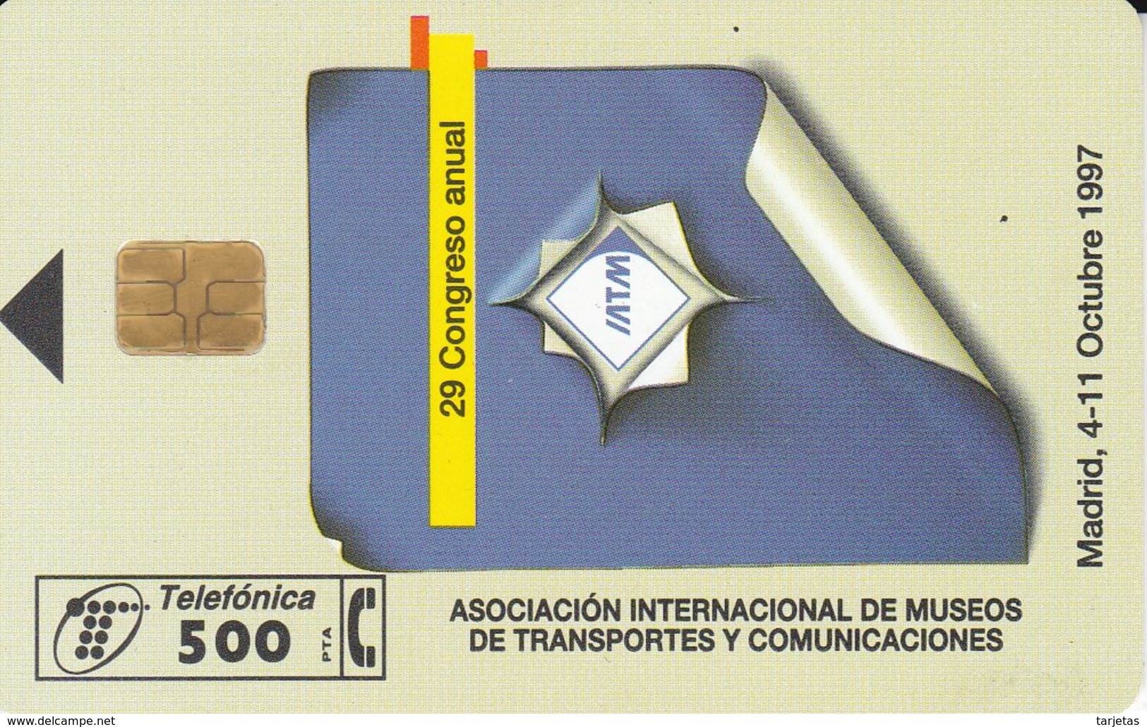 G-014 TARJETA DE A.I.M.T.C. DE TIRADA 5000 Y FECHA 10/97 - Emisiones Gratuitas