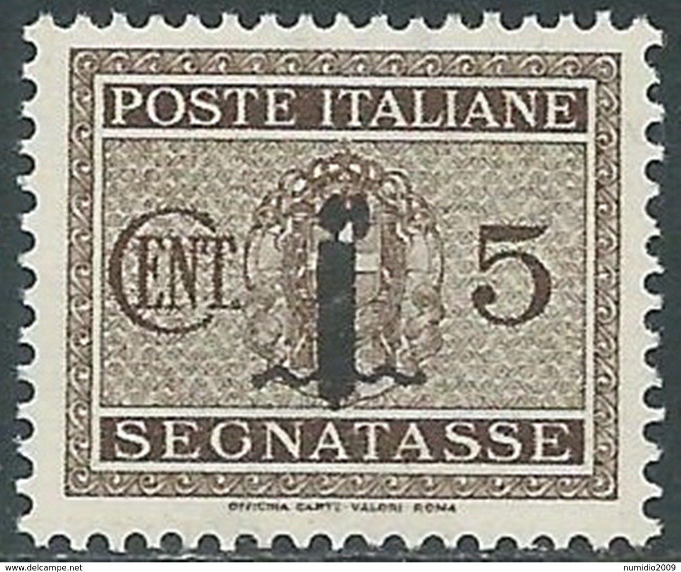 1944 RSI SEGNATASSE 5 CENT MNH ** - RC29-9 - Portomarken
