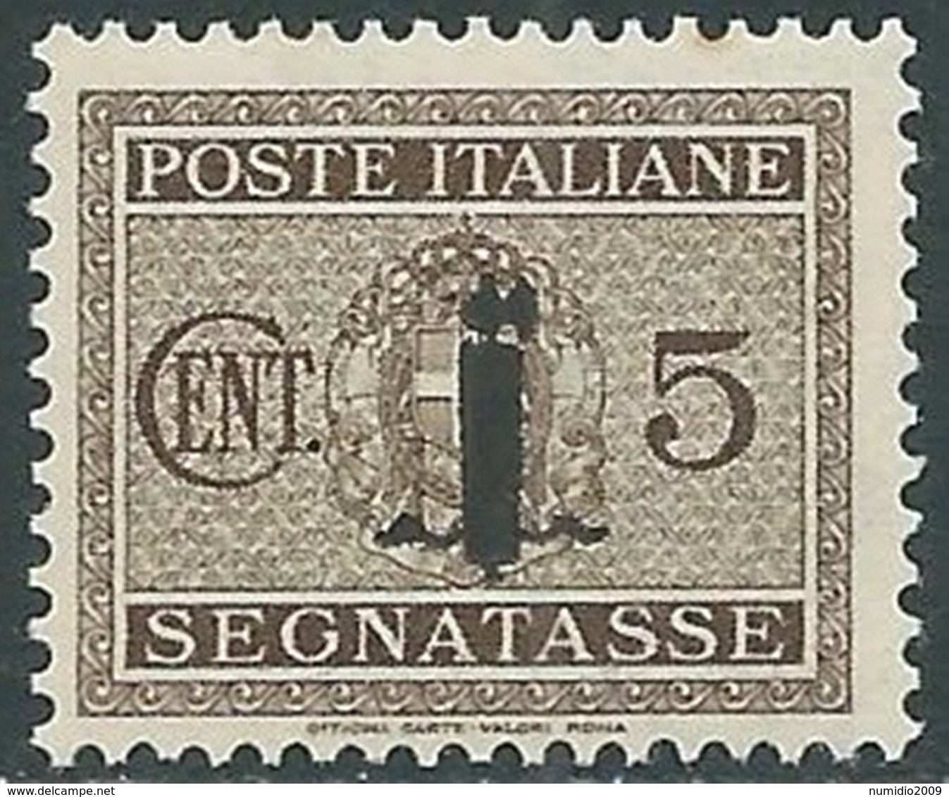 1944 RSI SEGNATASSE 5 CENT MNH ** - RC29-10 - Taxe