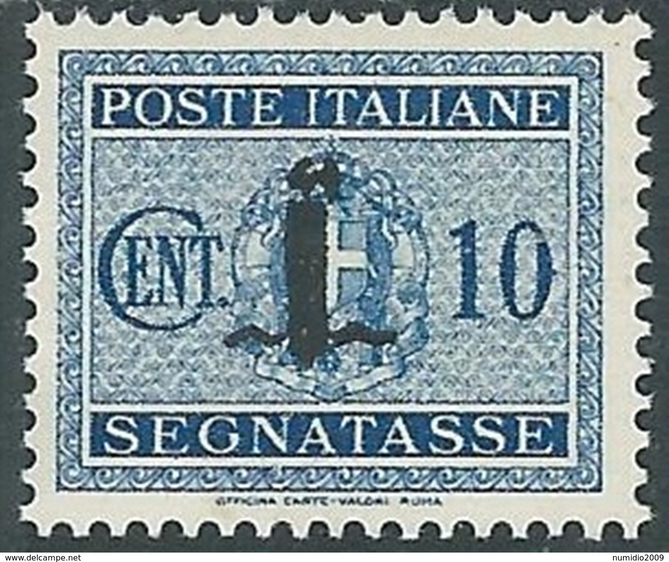 1944 RSI SEGNATASSE 10 CENT MH * - RC29-7 - Taxe