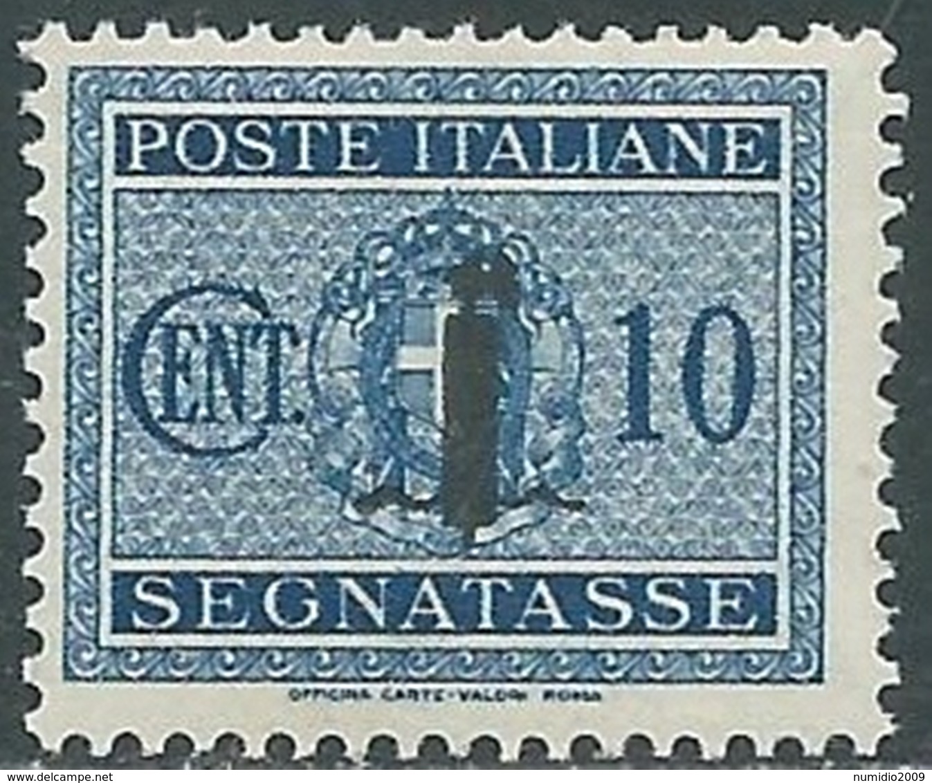 1944 RSI SEGNATASSE 10 CENT MNH ** - RC29-8 - Portomarken