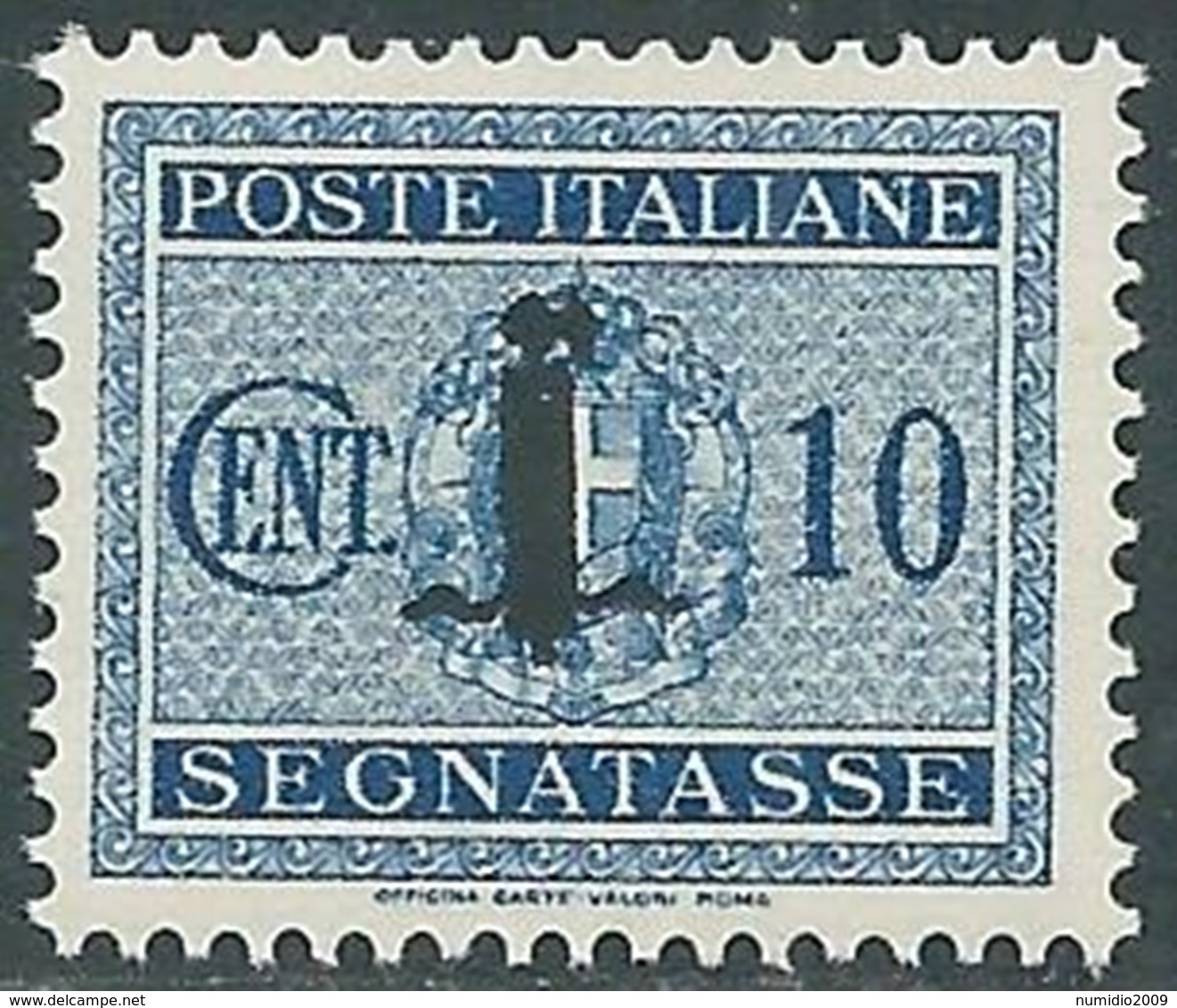 1944 RSI SEGNATASSE 10 CENT MNH ** - RC29-10 - Portomarken