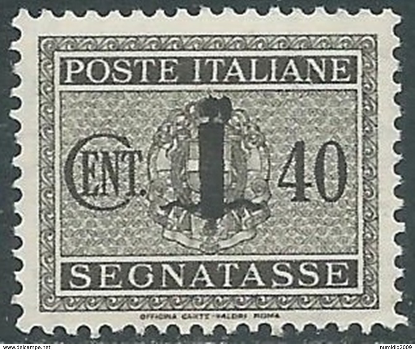 1944 RSI SEGNATASSE 40 CENT MNH ** - RC29-6 - Portomarken