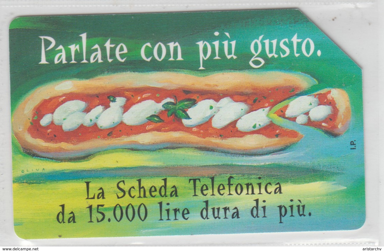 ITALY 1998 PARLATE CON PIU GUSTO PIZZA - Levensmiddelen