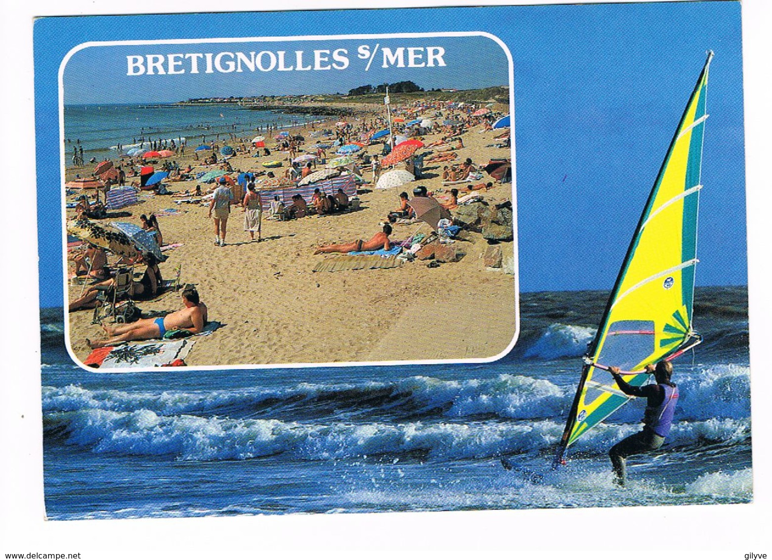 CP (85) Brétignoles Sur Mer. La Plage.  (A.660) - Bretignolles Sur Mer