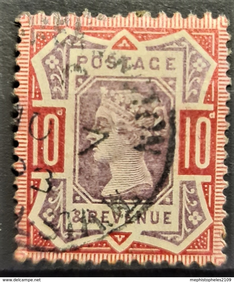 GREAT BRITAIN 1887/92 - Sc# 121 - 10d - Oblitérés