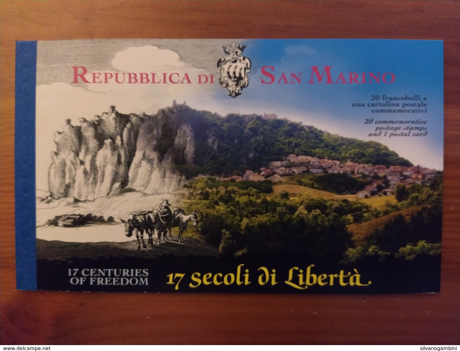 LIBRETTO 17 SECOLI DI LIBERTA' - Postzegelboekjes