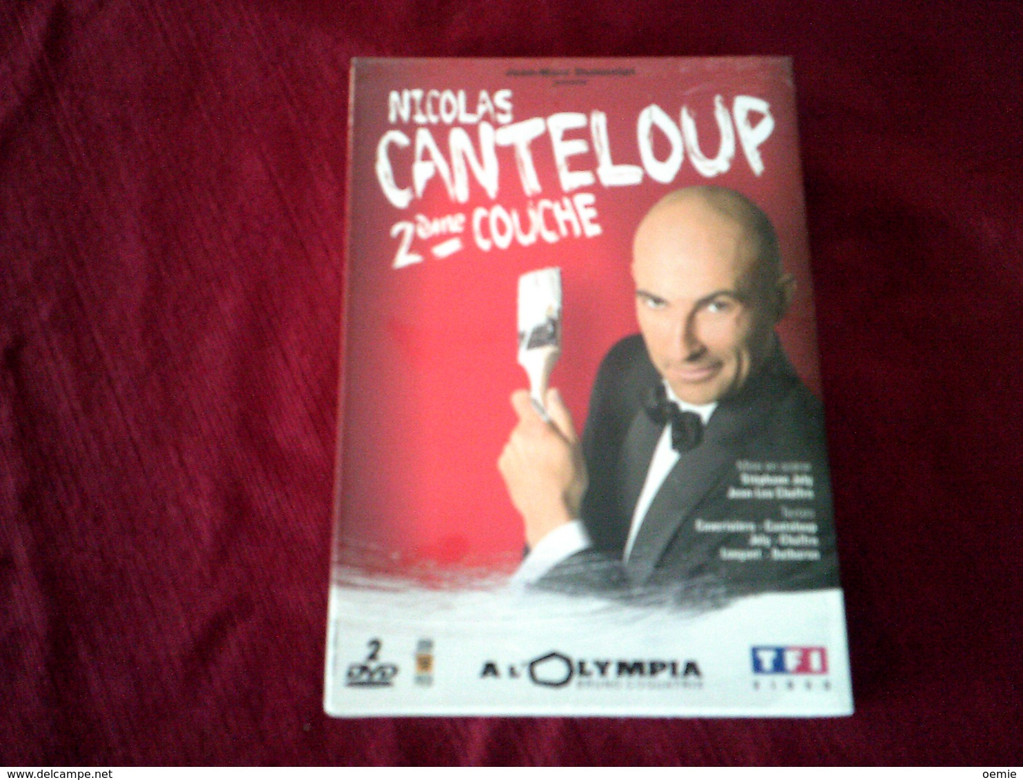 NICOLAS  CANTELOUP  2em  COUCHE   DOUBLE DVD  NEUF SOUS CELOPHANE - Concert & Music