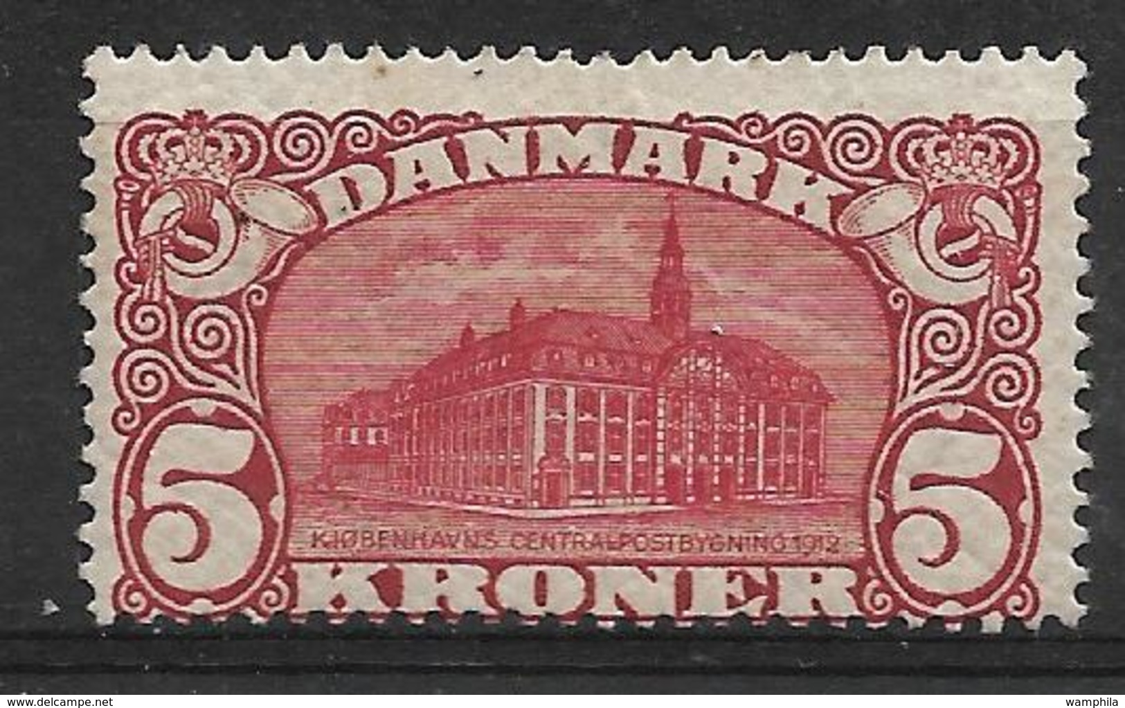 Danemark N°68* Fil.couronne Cote 400€ Etat Superbe. - Ongebruikt